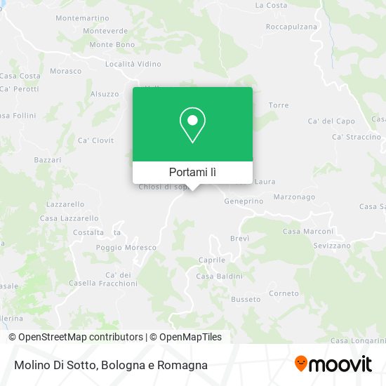 Mappa Molino Di Sotto