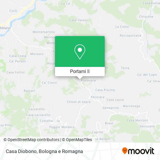 Mappa Casa Diobono