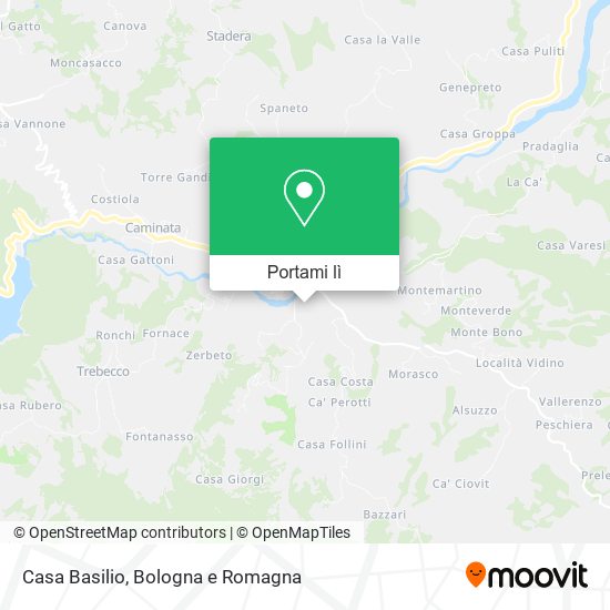 Mappa Casa Basilio