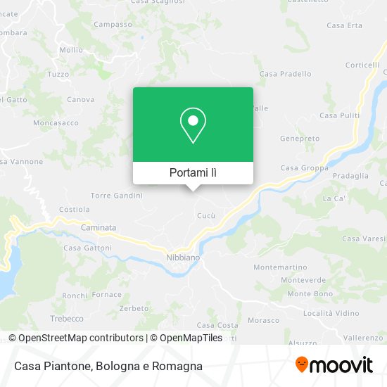 Mappa Casa Piantone