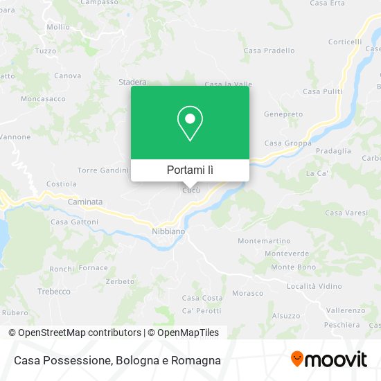 Mappa Casa Possessione