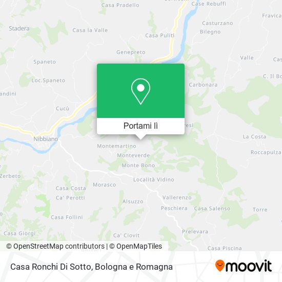 Mappa Casa Ronchi Di Sotto