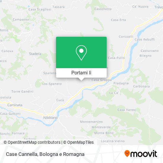 Mappa Case Cannella
