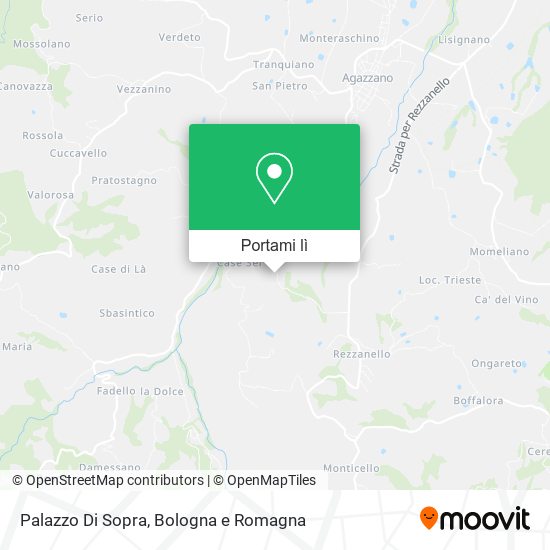 Mappa Palazzo Di Sopra