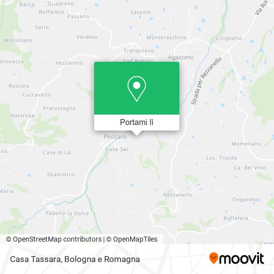 Mappa Casa Tassara