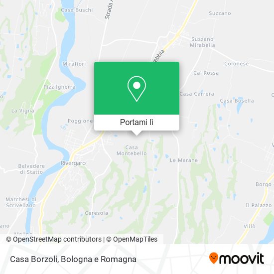 Mappa Casa Borzoli