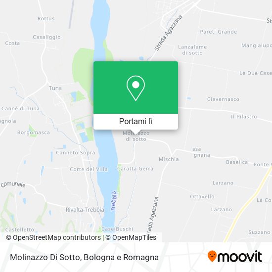 Mappa Molinazzo Di Sotto