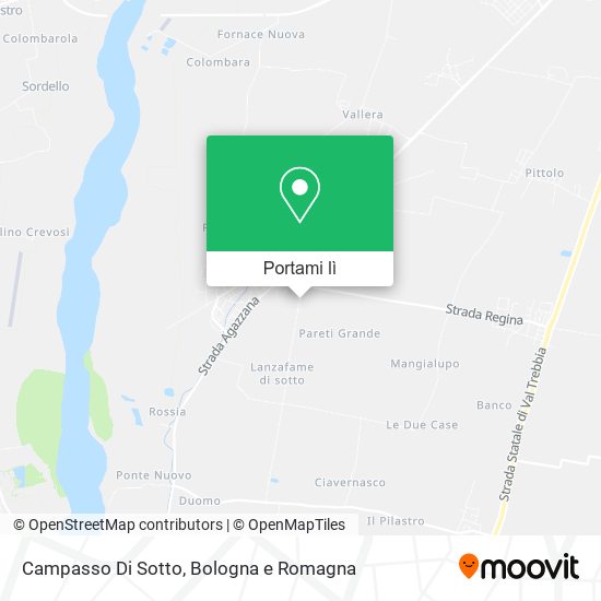 Mappa Campasso Di Sotto