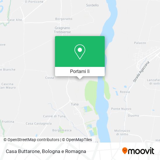Mappa Casa Buttarone