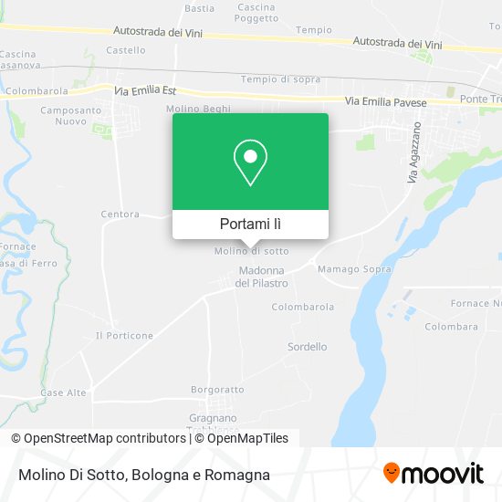Mappa Molino Di Sotto