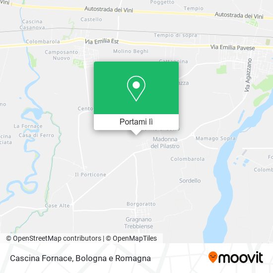 Mappa Cascina Fornace