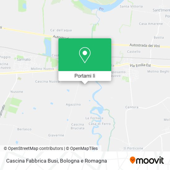 Mappa Cascina Fabbrica Busi
