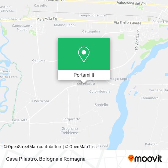 Mappa Casa Pilastro