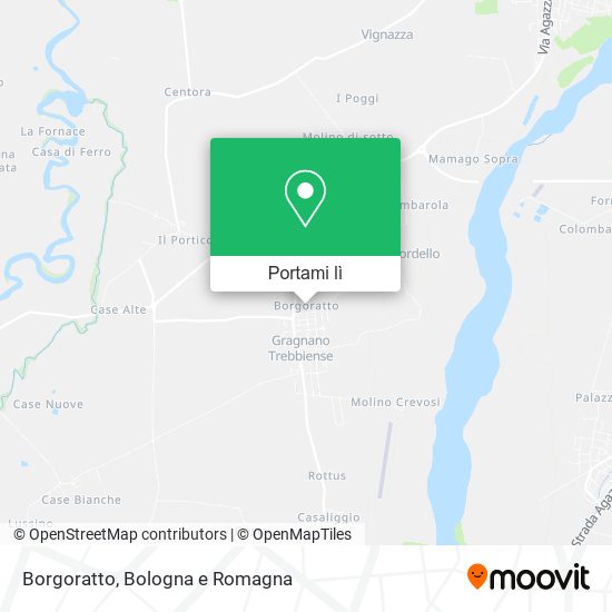 Mappa Borgoratto