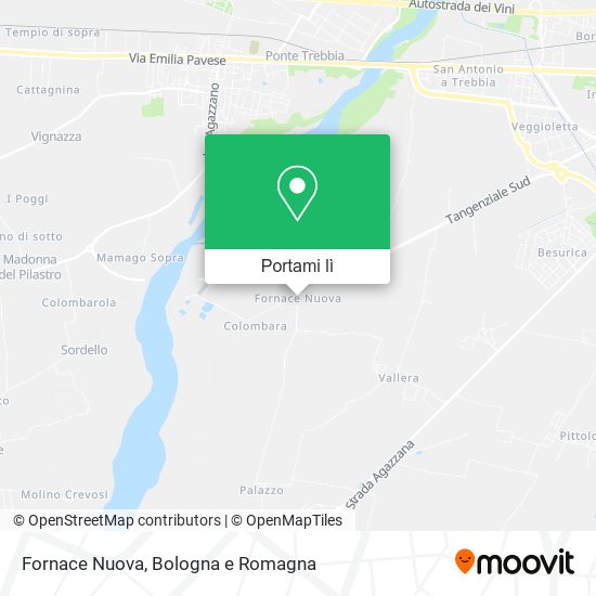 Mappa Fornace Nuova