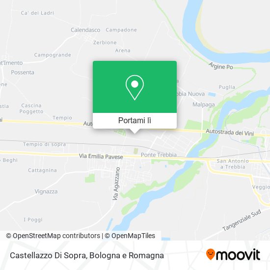 Mappa Castellazzo Di Sopra