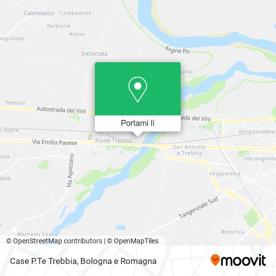 Mappa Case P.Te Trebbia
