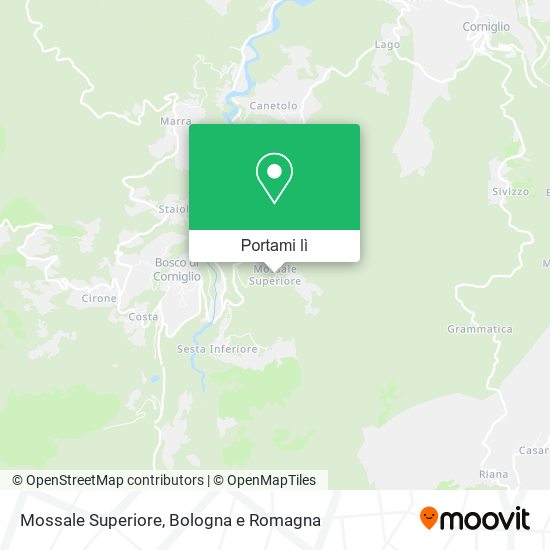Mappa Mossale Superiore