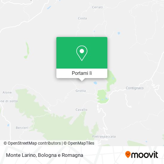 Mappa Monte Larino