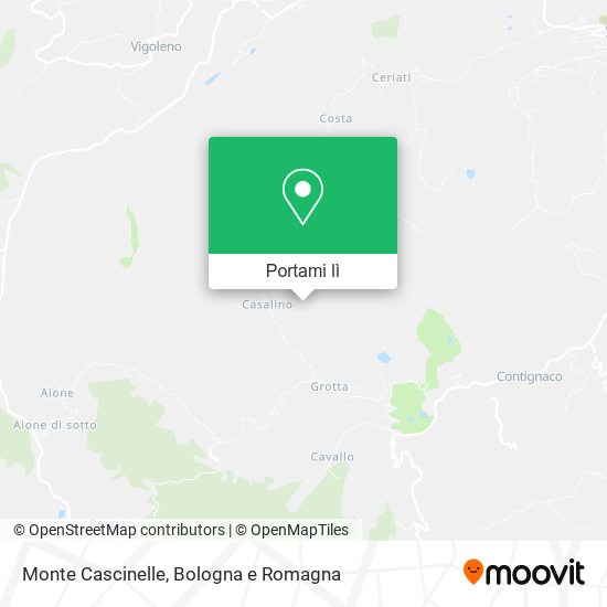 Mappa Monte Cascinelle