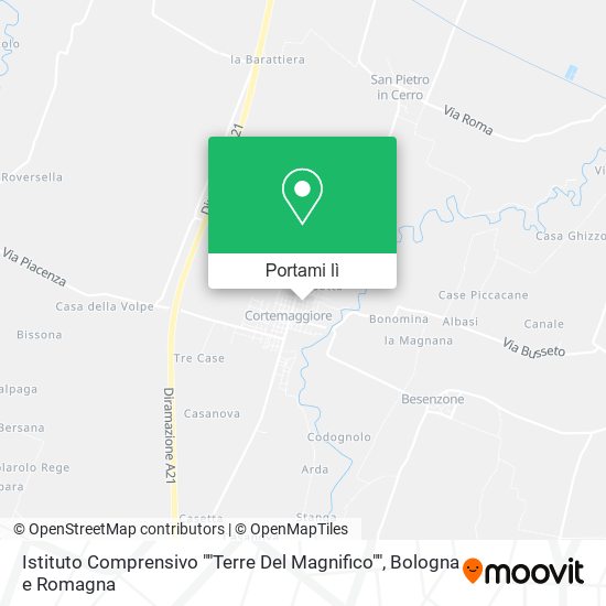 Mappa Istituto Comprensivo ""Terre Del Magnifico""