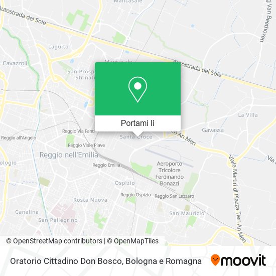 Mappa Oratorio Cittadino Don Bosco