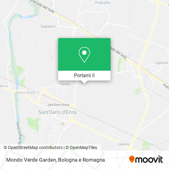 Mappa Mondo Verde Garden