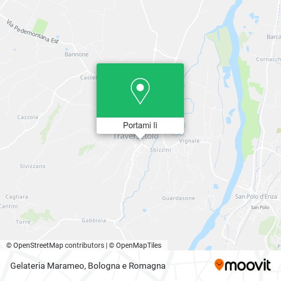 Mappa Gelateria Marameo
