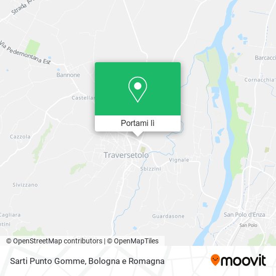 Mappa Sarti Punto Gomme