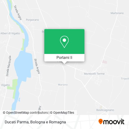 Mappa Ducati Parma