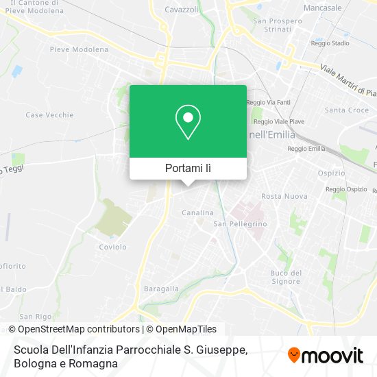 Mappa Scuola Dell'Infanzia Parrocchiale S. Giuseppe