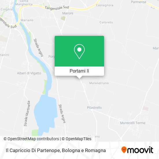 Mappa Il Capriccio Di Partenope