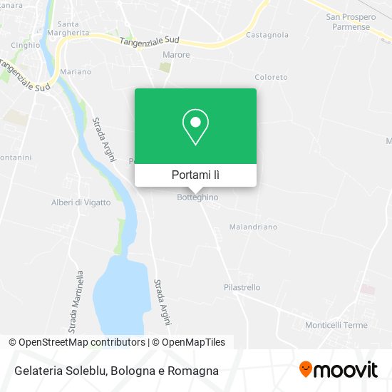 Mappa Gelateria Soleblu