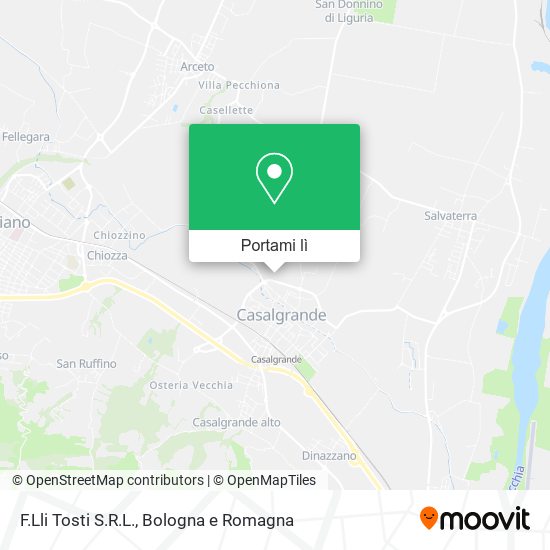 Mappa F.Lli Tosti S.R.L.