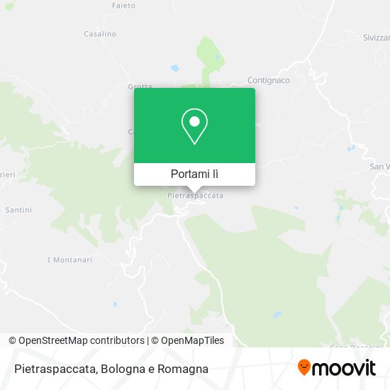 Mappa Pietraspaccata