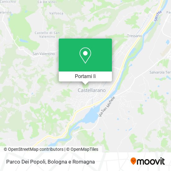 Mappa Parco Dei Popoli
