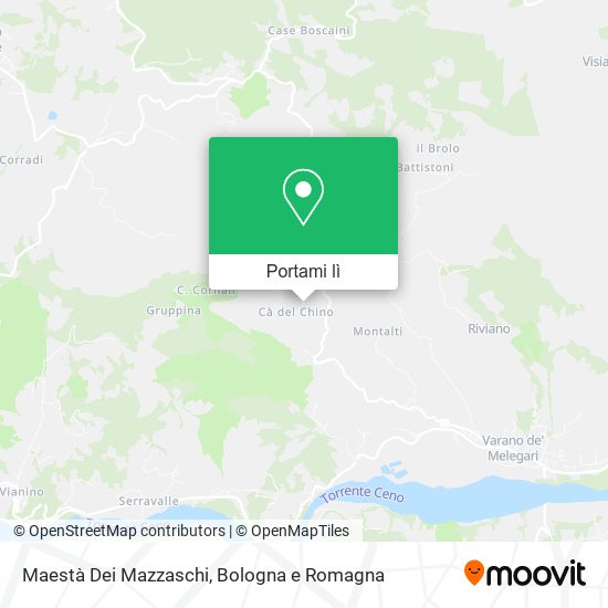 Mappa Maestà Dei Mazzaschi