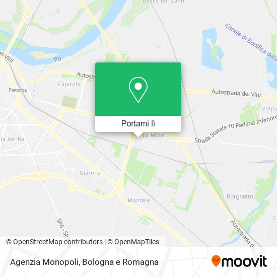 Mappa Agenzia Monopoli