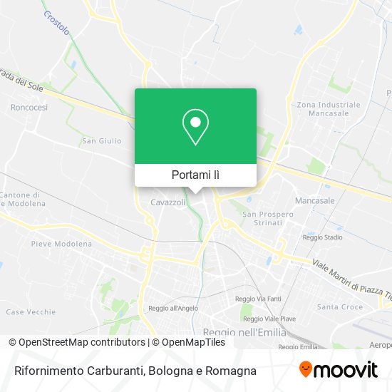Mappa Rifornimento Carburanti
