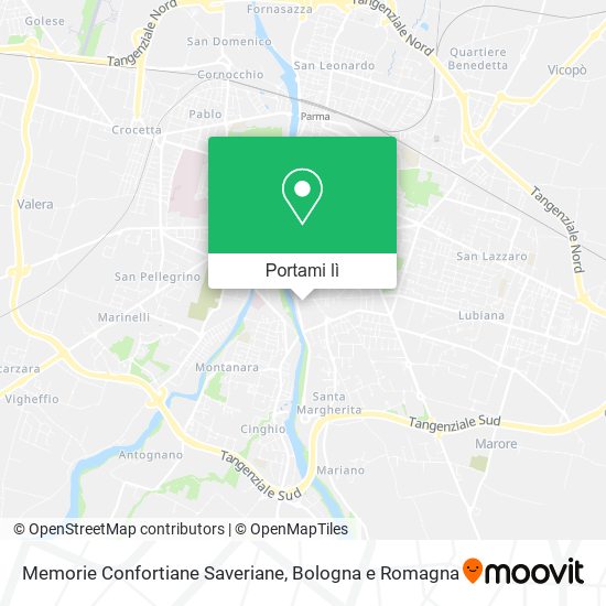 Mappa Memorie Confortiane Saveriane