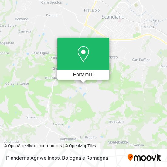 Mappa Pianderna Agriwellness