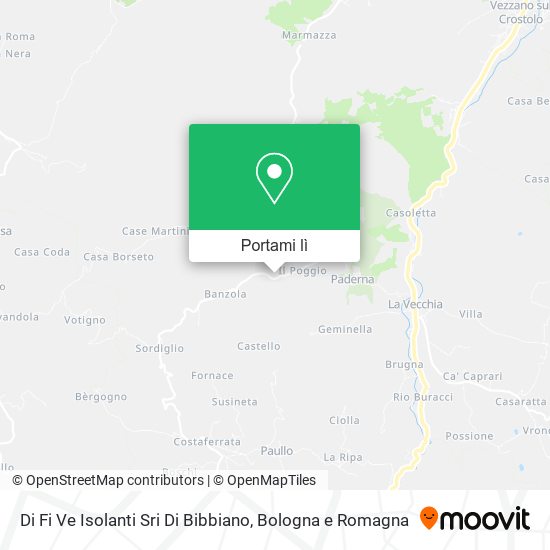 Mappa Di Fi Ve Isolanti Sri Di Bibbiano