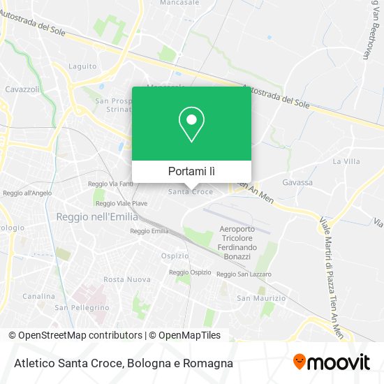 Mappa Atletico Santa Croce