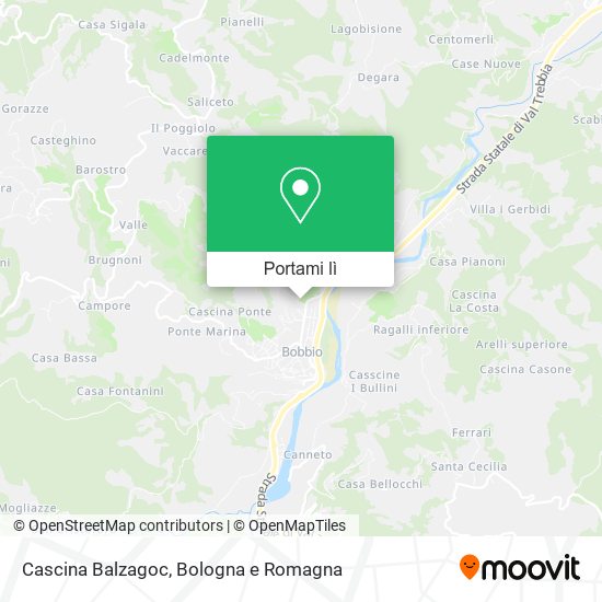 Mappa Cascina Balzagoc