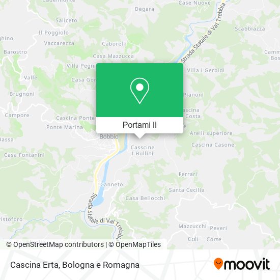 Mappa Cascina Erta
