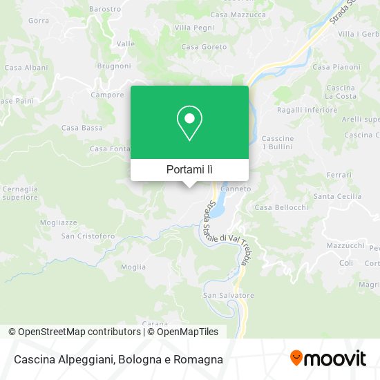 Mappa Cascina Alpeggiani