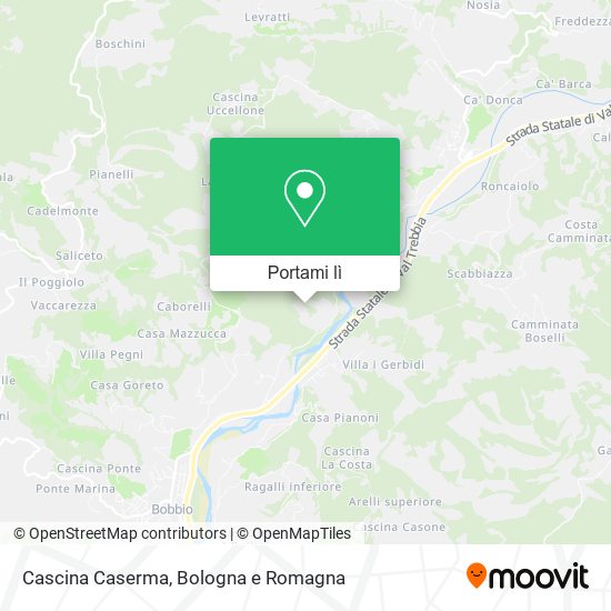 Mappa Cascina Caserma