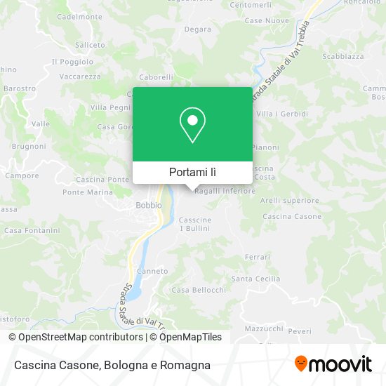 Mappa Cascina Casone