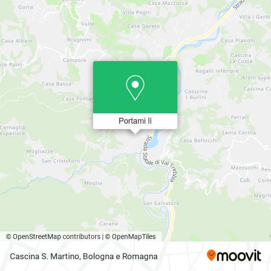 Mappa Cascina S. Martino