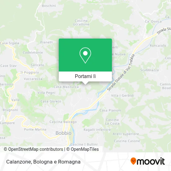 Mappa Calanzone